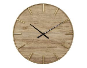 Uma 24-Inch Wood Wall Clock