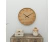 Uma 24-Inch Wood Wall Clock small image number 4