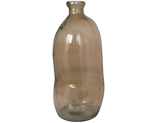 Uma 29-Inch Brown Spanish Glass Vase large image number 1