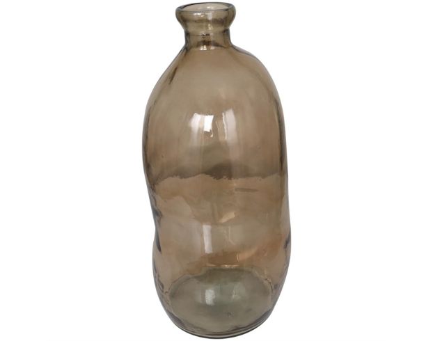 Uma 29-Inch Brown Spanish Glass Vase large image number 4