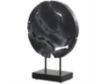 Uma 19-Inch Black Circle Cutout Sculpture small image number 3