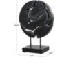 Uma 19-Inch Black Circle Cutout Sculpture small image number 4