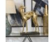 Uma 25-Inch Gold Resin Greyhound Dog Sculpture small image number 2