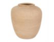 Uma 12" Novogratz Beige Ceramic Vase small image number 1