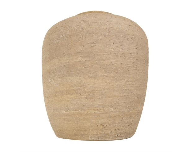 Uma 12" Novogratz Beige Ceramic Vase large image number 4