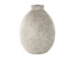 Uma 14" Beige Ceramic Antique Textured Vase small image number 1