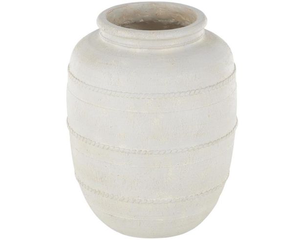 Uma 18" White Mediterranean Vase large image number 1