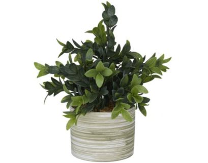 Uma Enterprises, Inc 11-Inch Faux Eucalyptus Plant