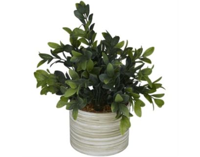 Uma Enterprises, Inc 11-Inch Faux Eucalyptus Plant