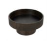 Uma Enterprises, Inc 14-Inch Dark Brown Ribbed Deco Bowl small image number 3