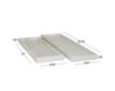 Uma Enterprises, Inc White Marble Tray (Set of 2) small image number 5