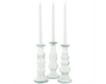 Uma Enterprises, Inc Clear Glass Candleholders (Set of 3) small image number 1