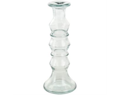 Uma Enterprises, Inc Clear Glass Candleholders (Set of 3)