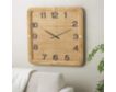 Uma Brown Cane Wall Clock small image number 2