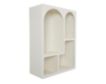 Uma White Arched Wall Shelf small image number 3