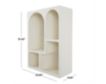 Uma 24 x 31 White Arched Wall Shelf small image number 5