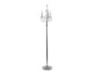 Uma 63" Silver Glam Chandelier Floor Lamp small image number 4