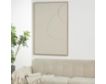 Uma Beige Wooden Geometric Framed Wall Art small image number 2