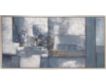 Uma Grey Abstract Wall Art 55 X 28 small image number 1