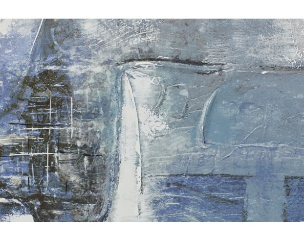 Uma Grey Abstract Wall Art 55 X 28 large image number 3