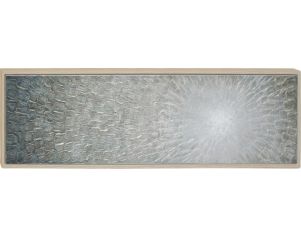 Uma Grey Modern Radial Framed Wall Art 71 X 20
