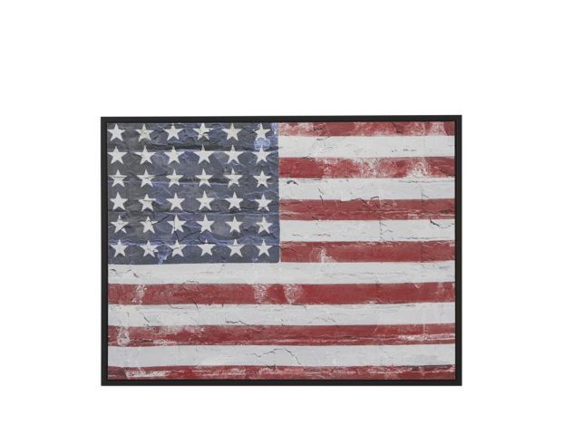 Uma American Flag Wall Decor 47 x 36 large image number 1