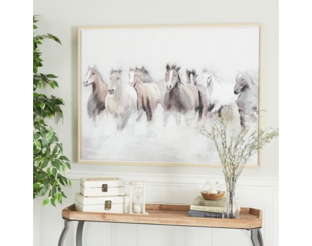 Uma Farmhouse Horses Framed Wall Art 40 x 30 large image number 5
