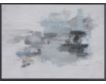 Uma Abstract Art Blue Polystone 65 X 48 small image number 1