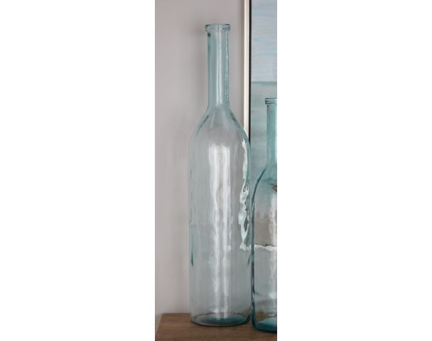 Uma 8 X 40-Inch Blue Glass Vase large image number 3
