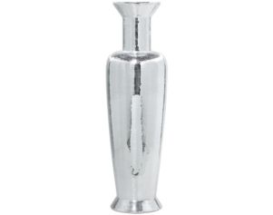Uma 51-Inch Silver Glam Vase