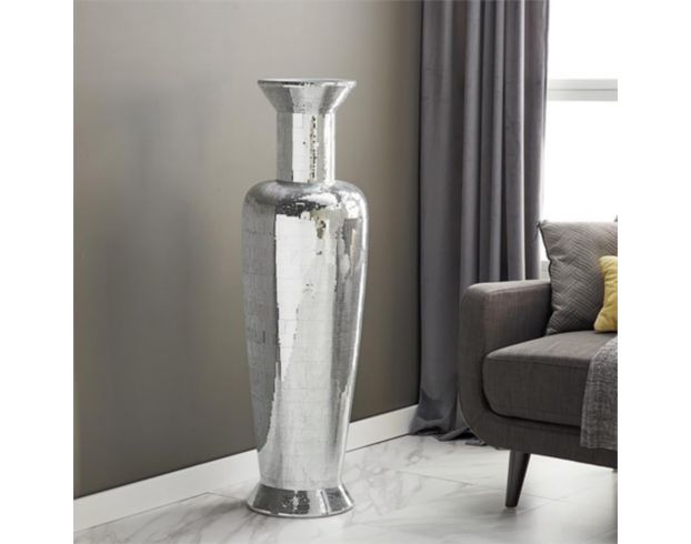 Uma 51-Inch Silver Glam Vase large image number 3