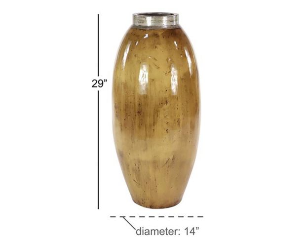 Uma 30-Inch Rustic Vase large image number 2
