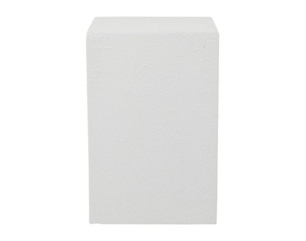 Uma 24" White Garden Stool large image number 3