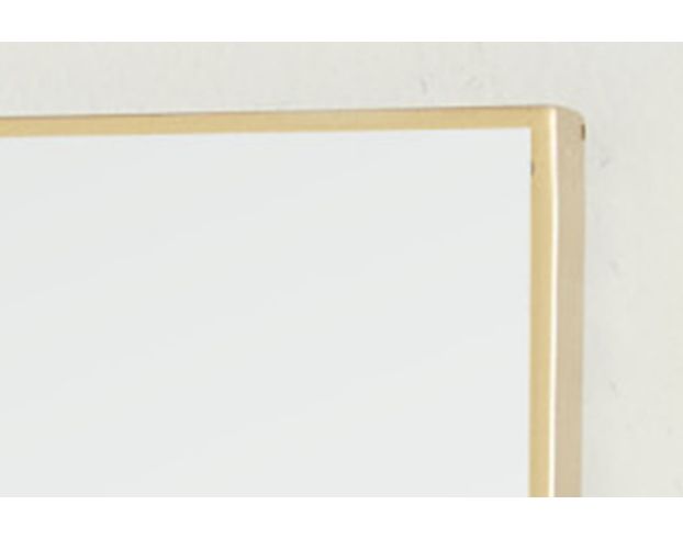 Uma Gold Square Wall Mirror 18 X 24 large image number 2