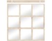 Uma Rustic Wall Mirror 32 X 35 small image number 1