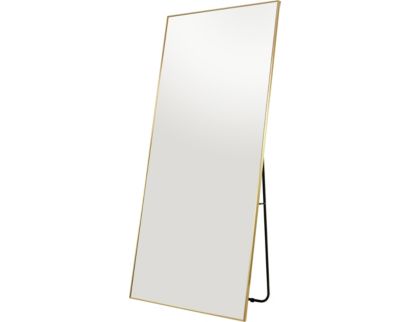 Uma Gold Floor Mirror