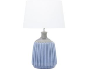 Uma Blue Ceramic Table Lamp