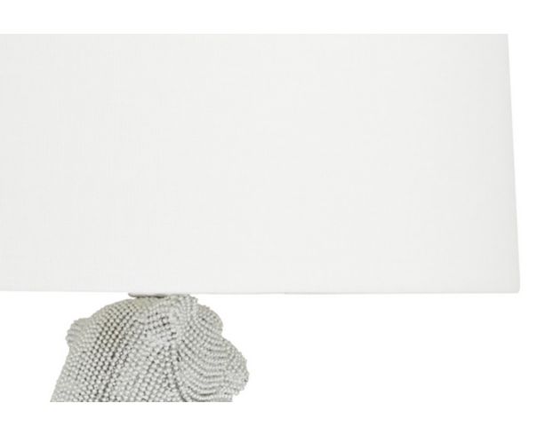 Uma White Table Lamp large image number 3