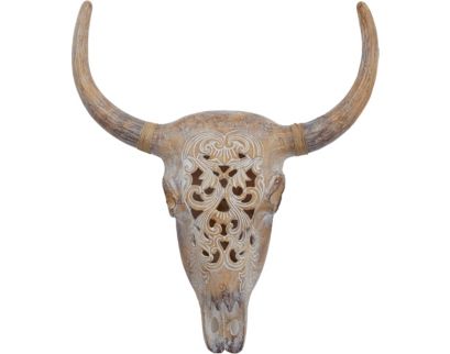 Uma Brown Bull Wall Decor