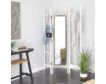 Uma White Room Divider Screen with Mirror 71 X52 small image number 3
