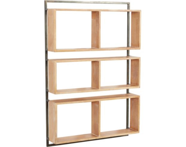 Uma Brown Wood Wall Shelf 35 X 24 large image number 1