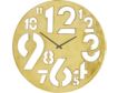 Uma 24-Inch Gold Wall Clock small image number 1
