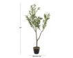 Uma 46-Inch Faux Olive Tree small image number 3
