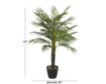 Uma 43-Inch Faux Palm Tree small image number 3