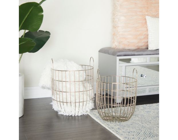 Large deals metal basket