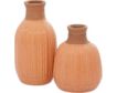 Uma Orange Vases (Set Of 2) small image number 1