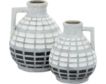 Uma Ceramic Coastal Vases Set of 2 small image number 1