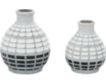 Uma Ceramic Coastal Vases Set of 2 small image number 5