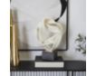 Uma 17" White Abstract Ribbon Line Sculpture small image number 4