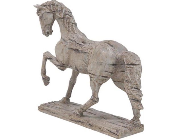 Uma Beige Horse Sculpture large image number 2